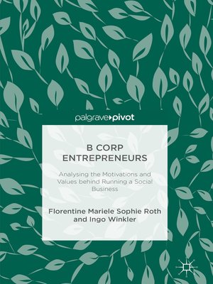 cover image of B Corp Entrepreneurs